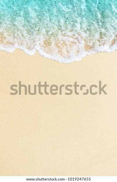 Blue Ocean Wave On Sandy Beach Stock Photo Edit Now 1019247655