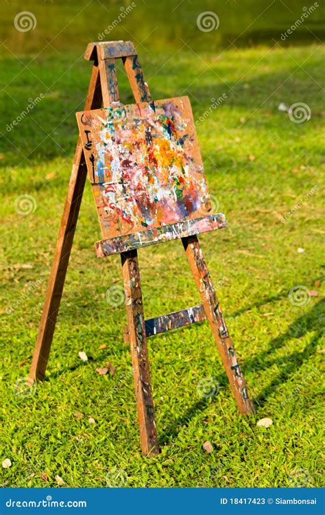 Painting Board Stock Image Image Of Drawing Brush Water 18417423