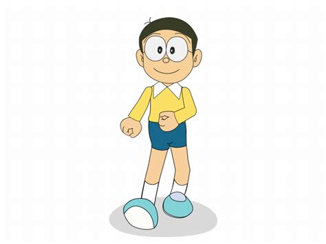 Nobita Walk Cycle By Evgeny Gladyshev On Dribbble