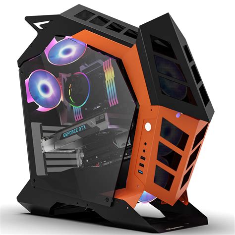 Micro Atx Gaming Case Computer Gaming Pc Case Argb Led Cabinet Computer