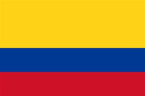 Por su parte, la franja del medio es de color azul y la franja inferior de color rojo, ambas franjas iguales a la cuarta parte del total de la bandera. Bandera de Colombia 📚 | Significado de los Colores ...