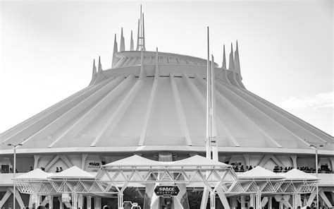 Striking Structural Space Mountain