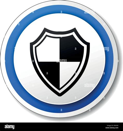 Stylized Shield Stock Vector Images Alamy