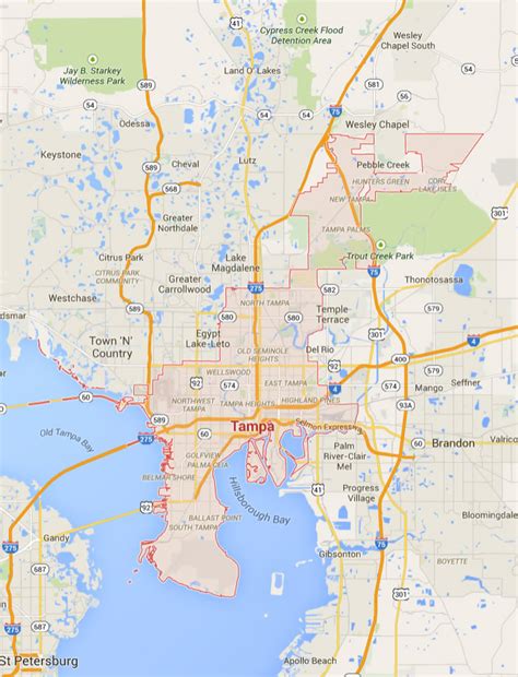 18 Photos Awesome Tampa Usa Map