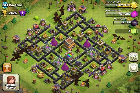 Download/copy base links, maps, layouts with war, hybrid, trophy, farming for town hall 8 in home village for clash of clans. Town hall 8 trophy bases - Official Website For Defiance