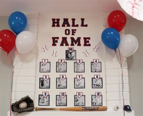 Rookie Of The Year Hall Of Fame Boys 1st Birthday Party Ideas Boys