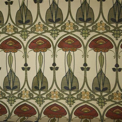 Charles Rennie Mackintosh Textile Design Art Nouveau Wallpaper Art
