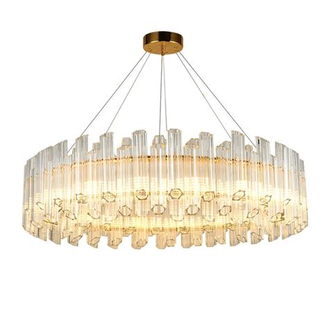 New Designer Round Crystal Chandelier Lighting Modern Pendant