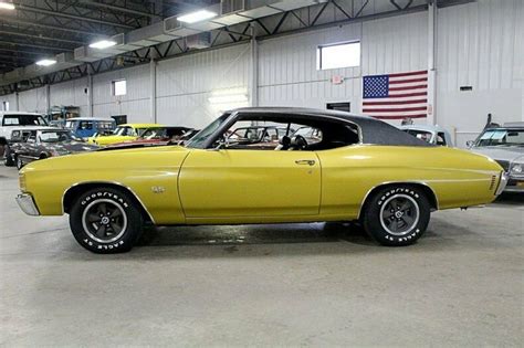 1971 Chevrolet Chevelle Ss 54221 Miles Gold Coupe 454ci V8 365hp Automatic