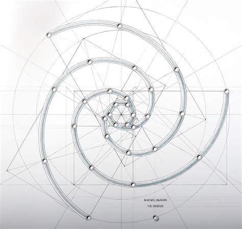 An Artist Masterfully Illustrates The Golden Ratio By Hand Faena