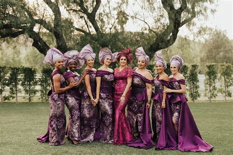 15 African Traditional Bridesmaid Dresses That Nailed It