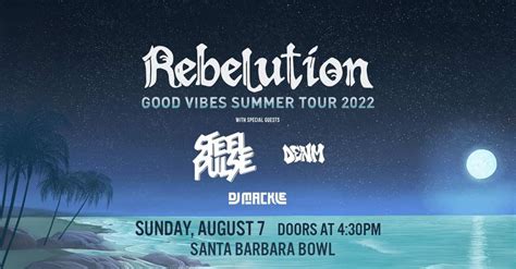 rebelution good vibes summer tour online august 8 2022