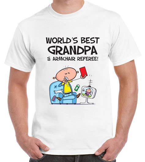 Worlds Best Grandpa Men S T Shirt Christmas Birthday T Present Ebay