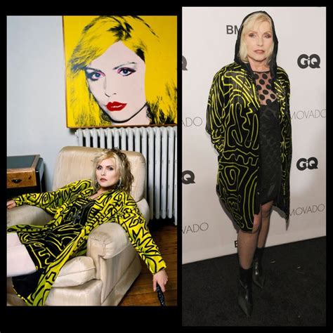 Debbie Harry In Debbie Harry In Wearing Stephen Sprouse Deborah Harry Debbie