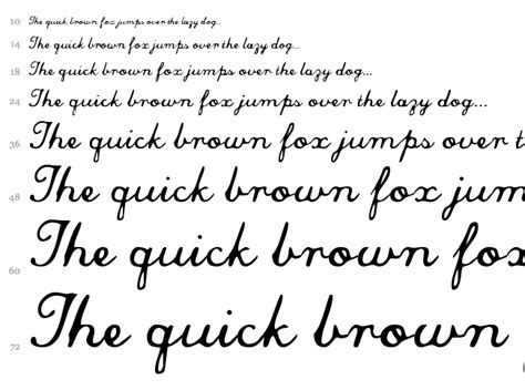 Commercial Script Font Script Calligraphy Fonts