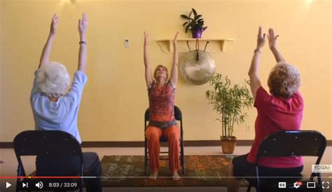 Chair Yoga For Seniors Reduce Pain And Improve Health Video