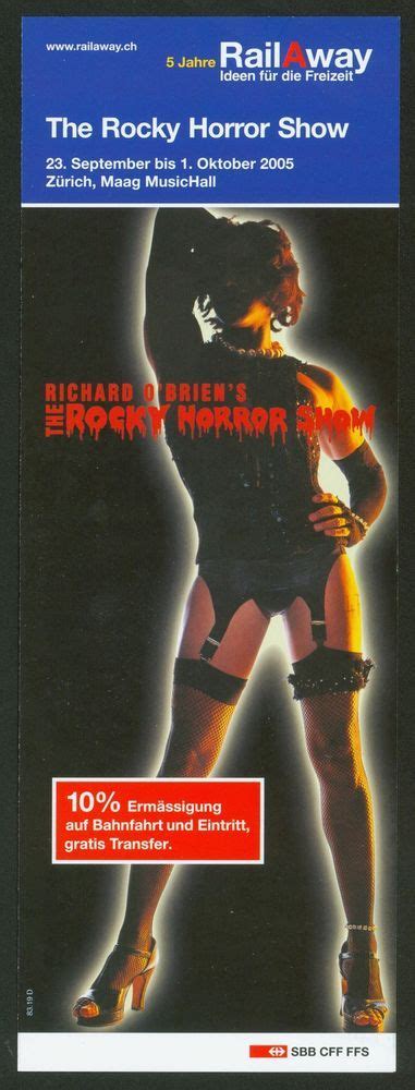 Richard O Brien S The Rocky Horror Show Z Rich Switzerland