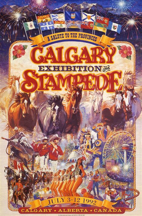 In Pictures A Century Of Calgary Stampede Posters The Globe And Mail