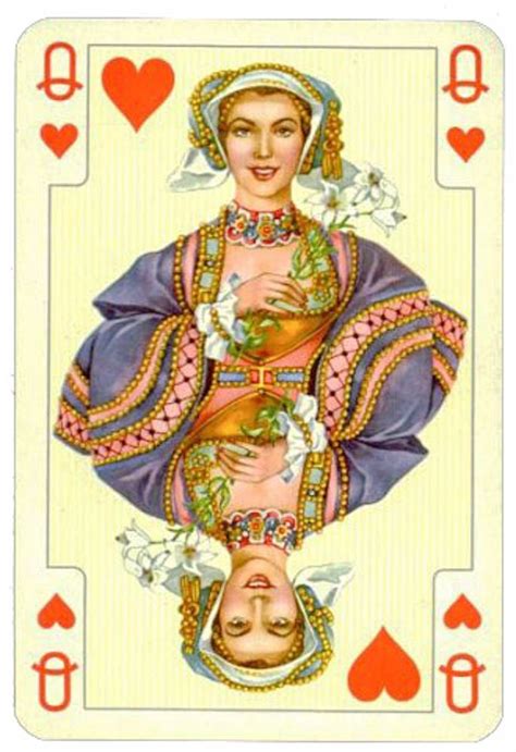 Playingcardstop1000 Allerfeinste Luxus Whist Queen Of Hearts