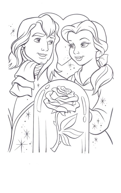 10 beauty and the beast free printable coloring pages. Beast coloring, Download Beast coloring for free 2019