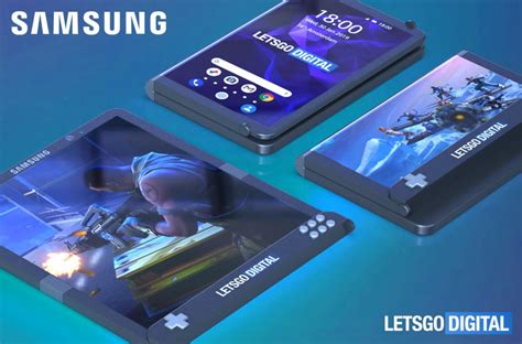 Samsung Gaming Smartphone With Foldable Display Letsgodigital