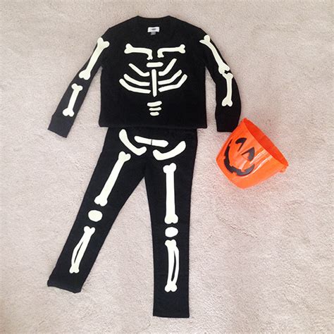 Diy Skeleton Costume For Halloween