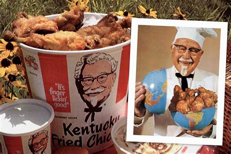 Vintage Kfc About Colonel Sanders And The Kentucky Fried Chicken Fast