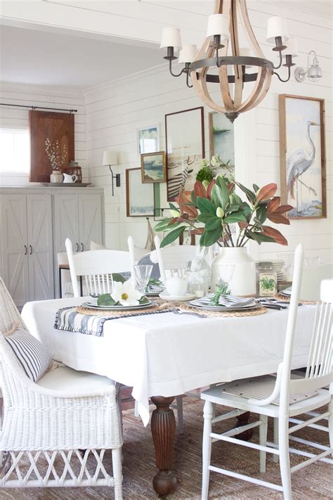 The Lettered Cottage Dining Room Spring Farmhouse Style The