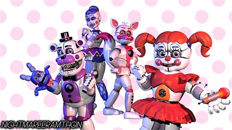Foxy Freddy Ballora Circus Baby Five Nights At Freddy S Sister Location