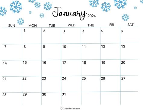 Download Free Printable 2024 Calendars At Calendarkart