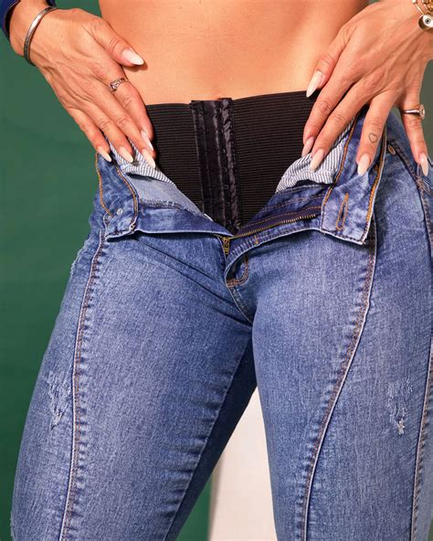 CALÇA JEANS SUPER LIPO MODELADORA BOLSO Jeans Ousadia Jeans