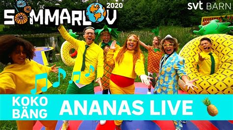 Bloody honey har fått det ärofyllda uppdraget att ge liv åt barns teckningar på svt sommarlov! Koko Bäng - Ananas Live i Sommarlov 2020 - YouTube