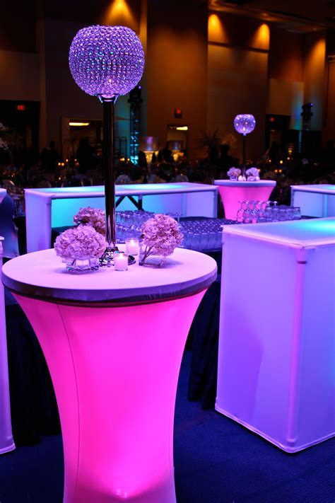 Simply put a few accent pieces out, like vases of flowers or streamers. Disco theme gala | Disco party decorations, Disco party ...