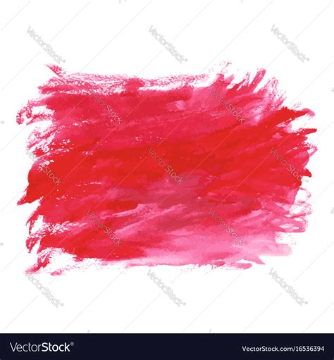 Red Watercolor Texture Background Royalty Free Vector Image