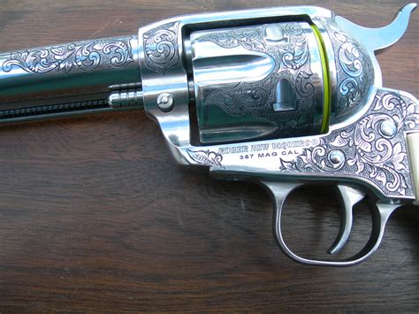 Ruger New Vaquero Gouse Freelance Firearms Engraving Gun Engraver