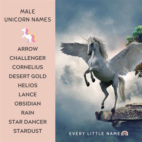 240 Best Unicorn Names Magical Adorable And Fabulous Every