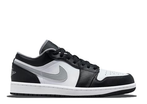 Nike Air Jordan 1 Low Black White Grey 553558 040 Satın Al Sutore