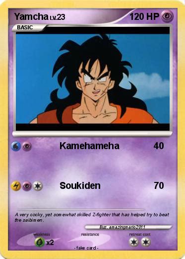 Pokémon Yamcha 93 93 Kamehameha My Pokemon Card