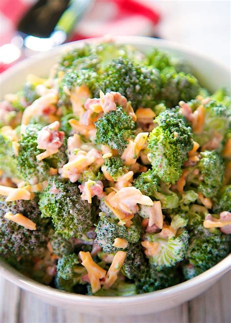 Cracked Out Broccoli Salad Fresh Broccoli Florets Tossed With