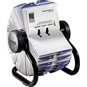 Your online rolodex card printing couldn't get more fun with our prompt and professional services. Amazon.com : Rolodex Open Rotary Business Card File with ...
