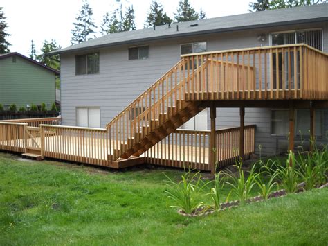 In Multiple Level Deck Designs Each Level Can Have Its Own Specific