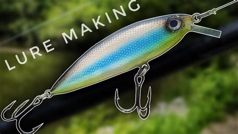 Lure Making For Beginners Easy Minnow Lure Youtube