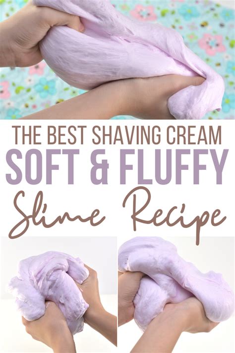 The Best Fluffy Shaving Cream Slime Recipe A Must Try Shaving Cream Slime Recipe Diy