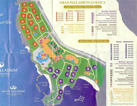 Grand Palladium Map Map Of The Resort Area Gewel Maker Flickr