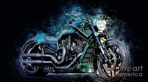 Thunderbike Green Poison Harley Davidson V Rod Tuning Motorcycle Vrsc