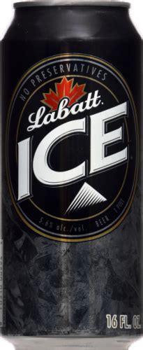 Labatt Blue Ice Beer 6 Cans 16 Fl Oz Kroger