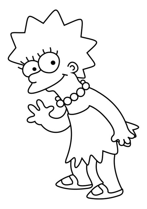 Lisa Simpson Coloring Pages The Simpsons Coloring Pages Colorings Cc My Xxx Hot Girl