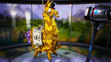 Golden Llama That Drops Legendary Weapons Max Ammo And Explosives