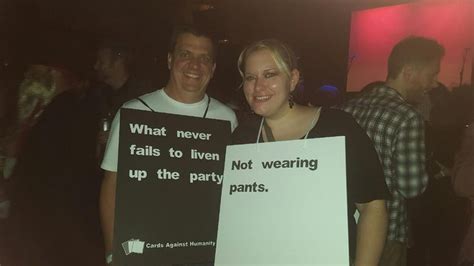 cards against humanity couples costume punny halloween costumes cards against humanity