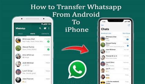 How To Transfer Whatsapp From Android To Iphone Isprid